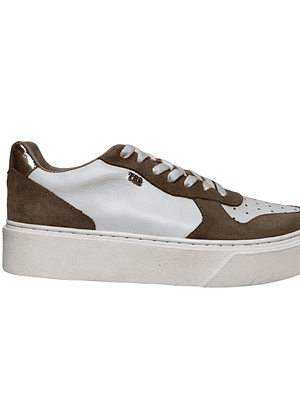 ZAPATILLA DE CUERO MARTINA #37 40