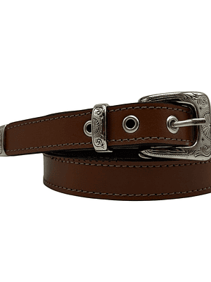 CINTURON DE CUERO YURI caramelo