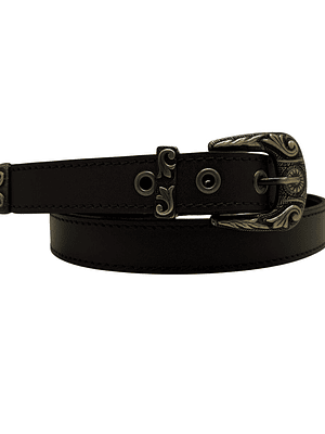 CINTURON DE CUERO YURI chocolate