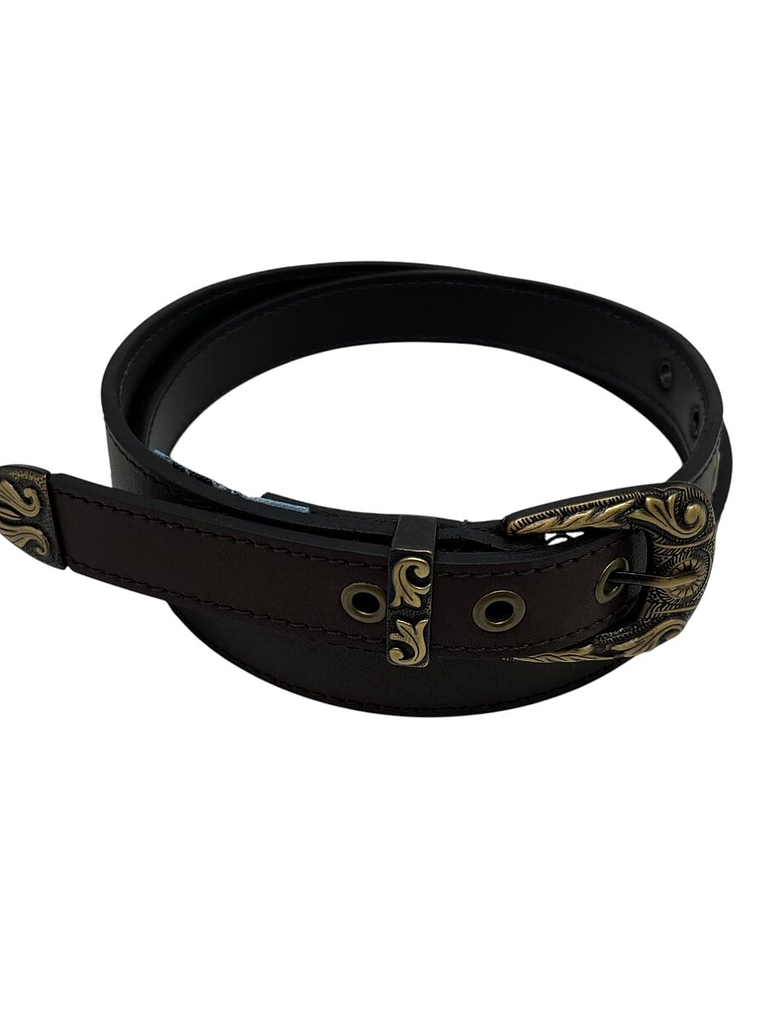 CINTURON DE CUERO YURI chocolate 4