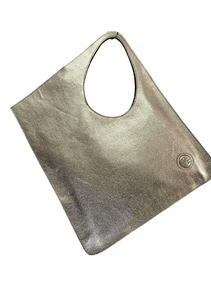 Cartera de Cuero SABRINA Dorado