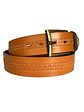 Cinturón de cuero ALFRED camel - Miniatura 2