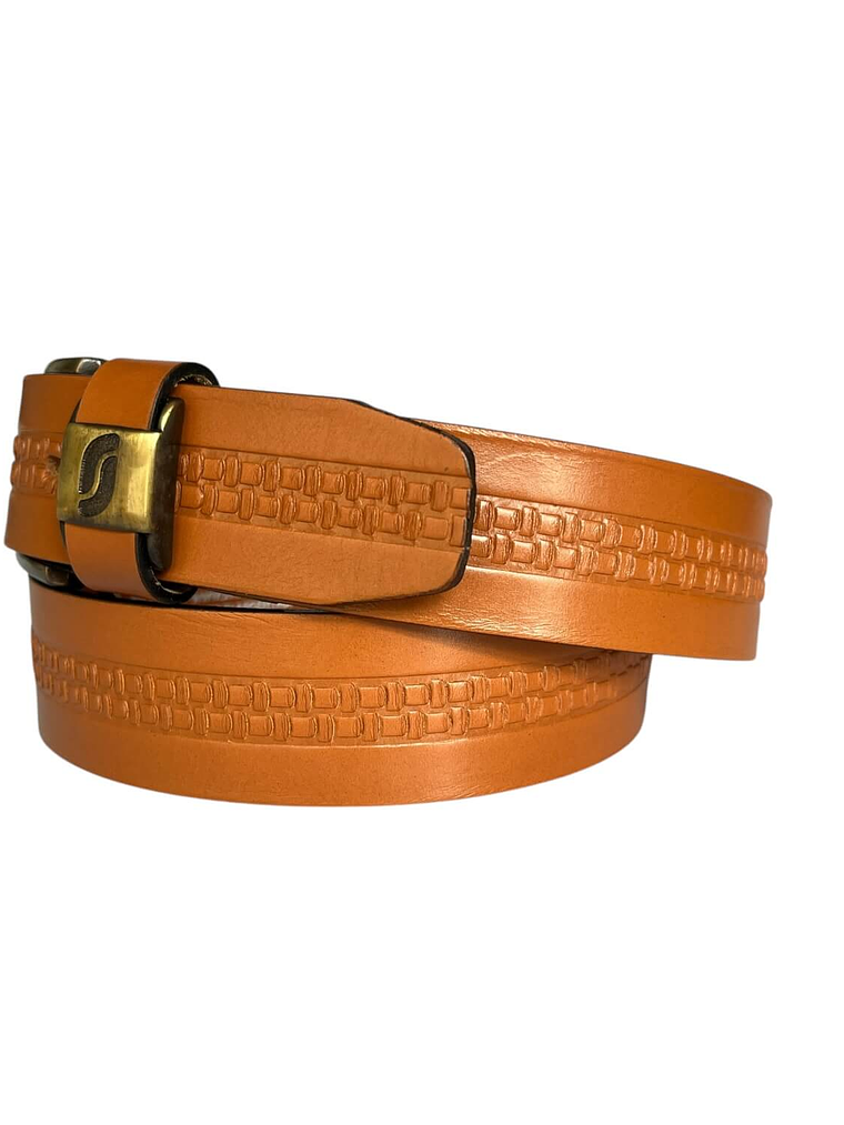 Cinturón de cuero ALFRED camel 3