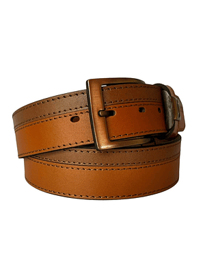 Cinturón de cuero WILLIAM camel