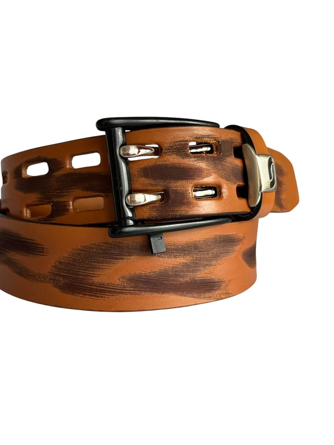 Cinturón de cuero AKSEL camel 2