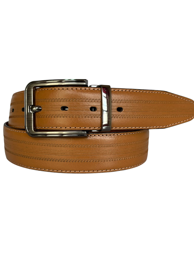 Cinturón de cuero ISAK camel 1