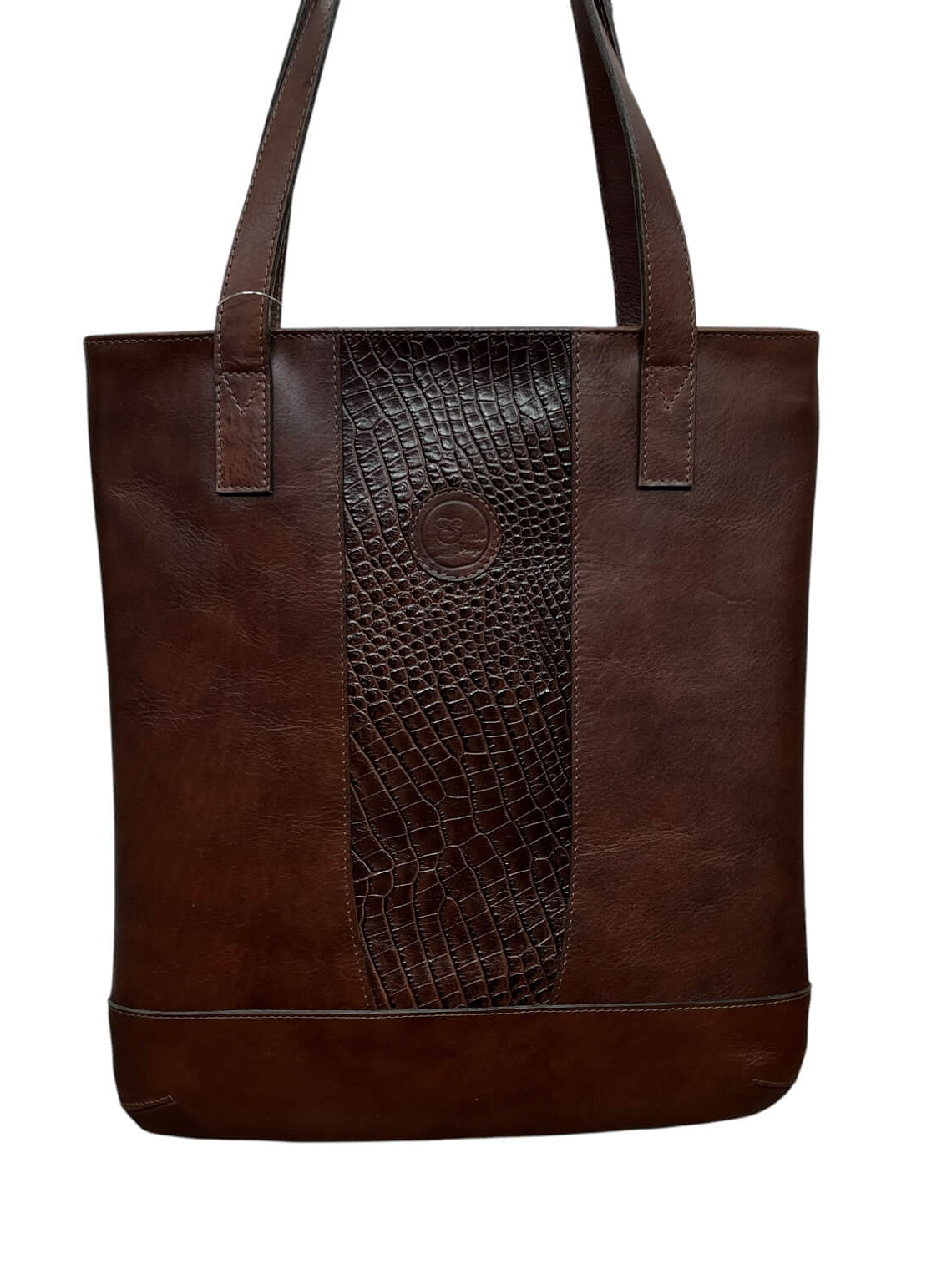 Cartera de Cuero SAFFI castagno 2