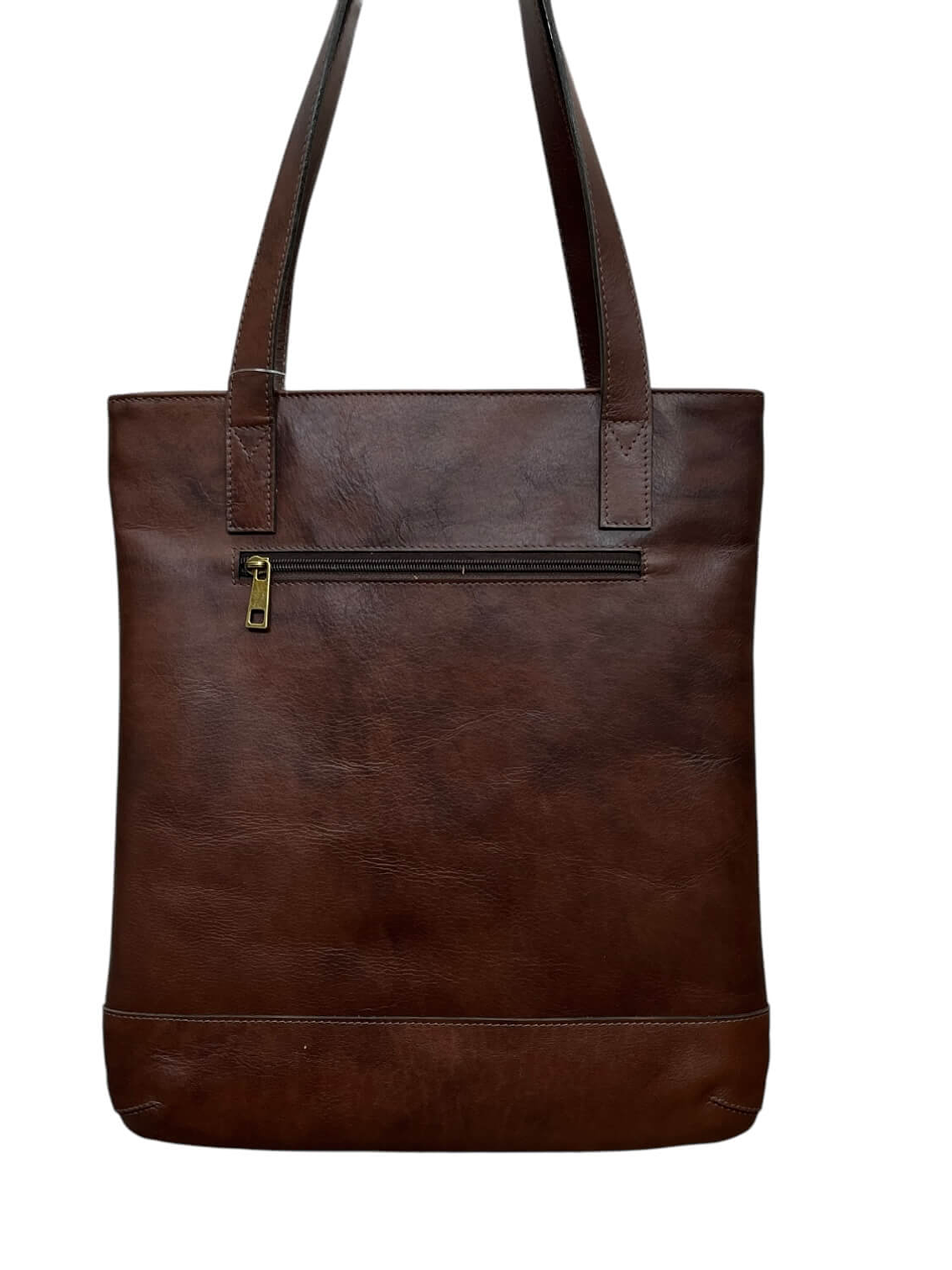 Cartera de Cuero SAFFI castagno 3