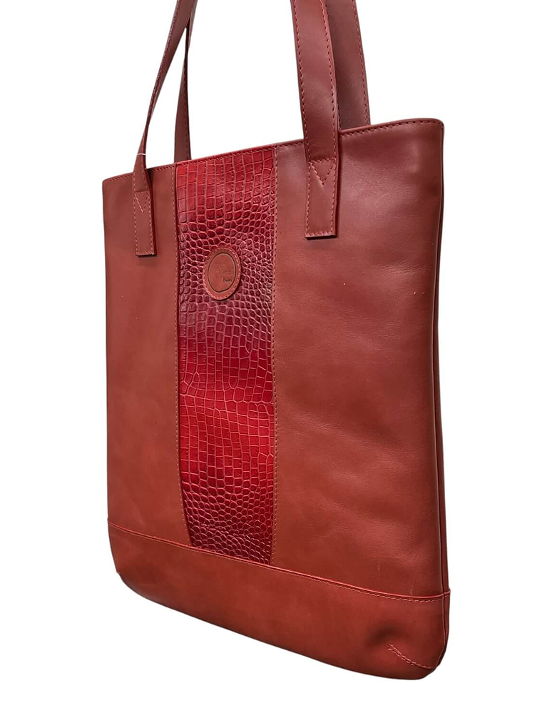 Cartera de Cuero SAFFI rojo 2