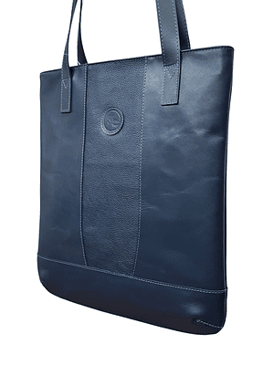 Cartera de Cuero SAFFI azul