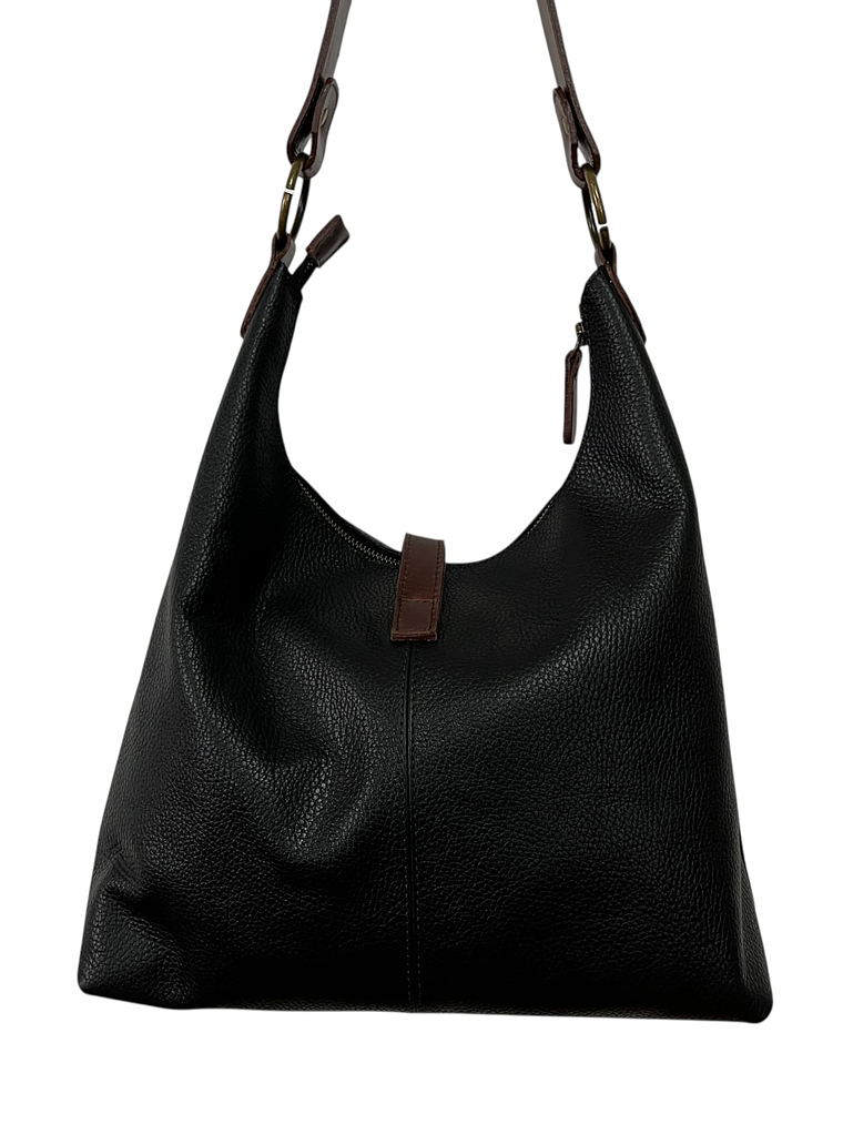 Cartera de Cuero BRITTA negro-cas 5