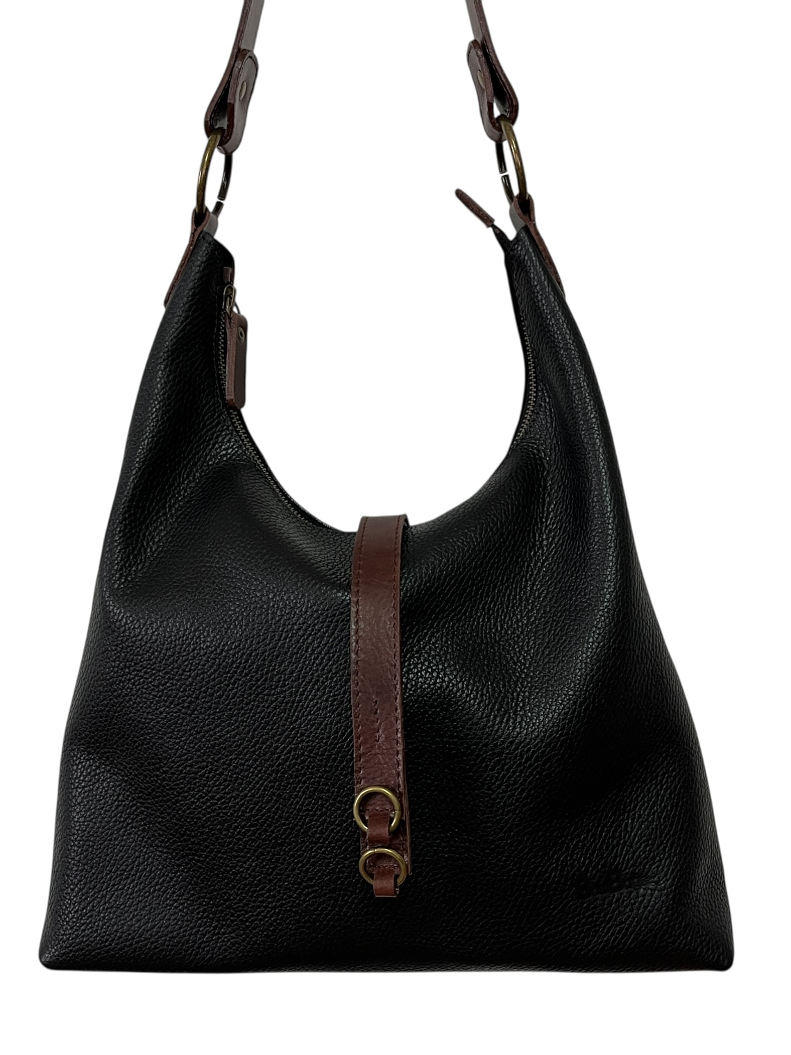 Cartera de Cuero BRITTA negro-cas 2