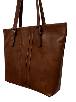 Cartera de Cuero ISHA curry