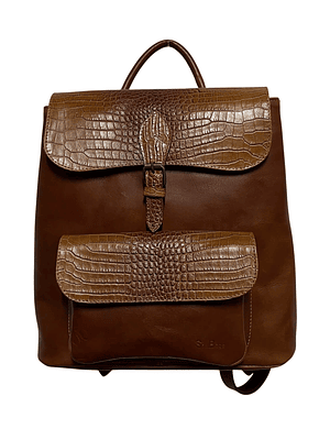 Mochila de Cuero SKYLER curry