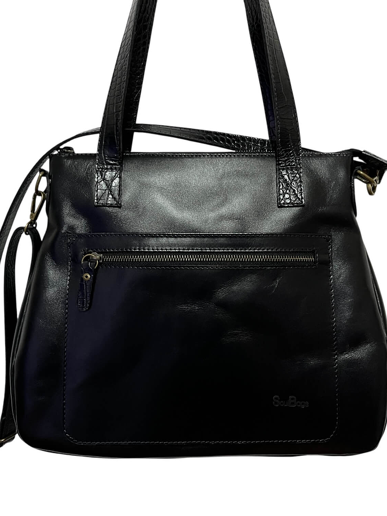 Cartera de Cuero SIGRID negro 2