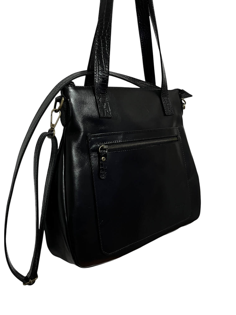 Cartera de Cuero SIGRID negro 3