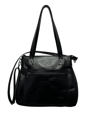 Cartera de Cuero SIGRID negro