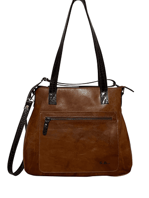 Cartera de Cuero SIGRID curry