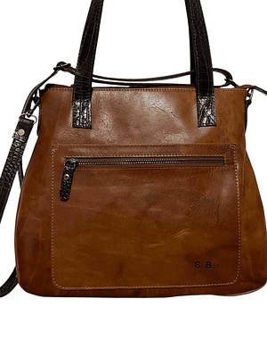 Cartera de Cuero SIGRID curry