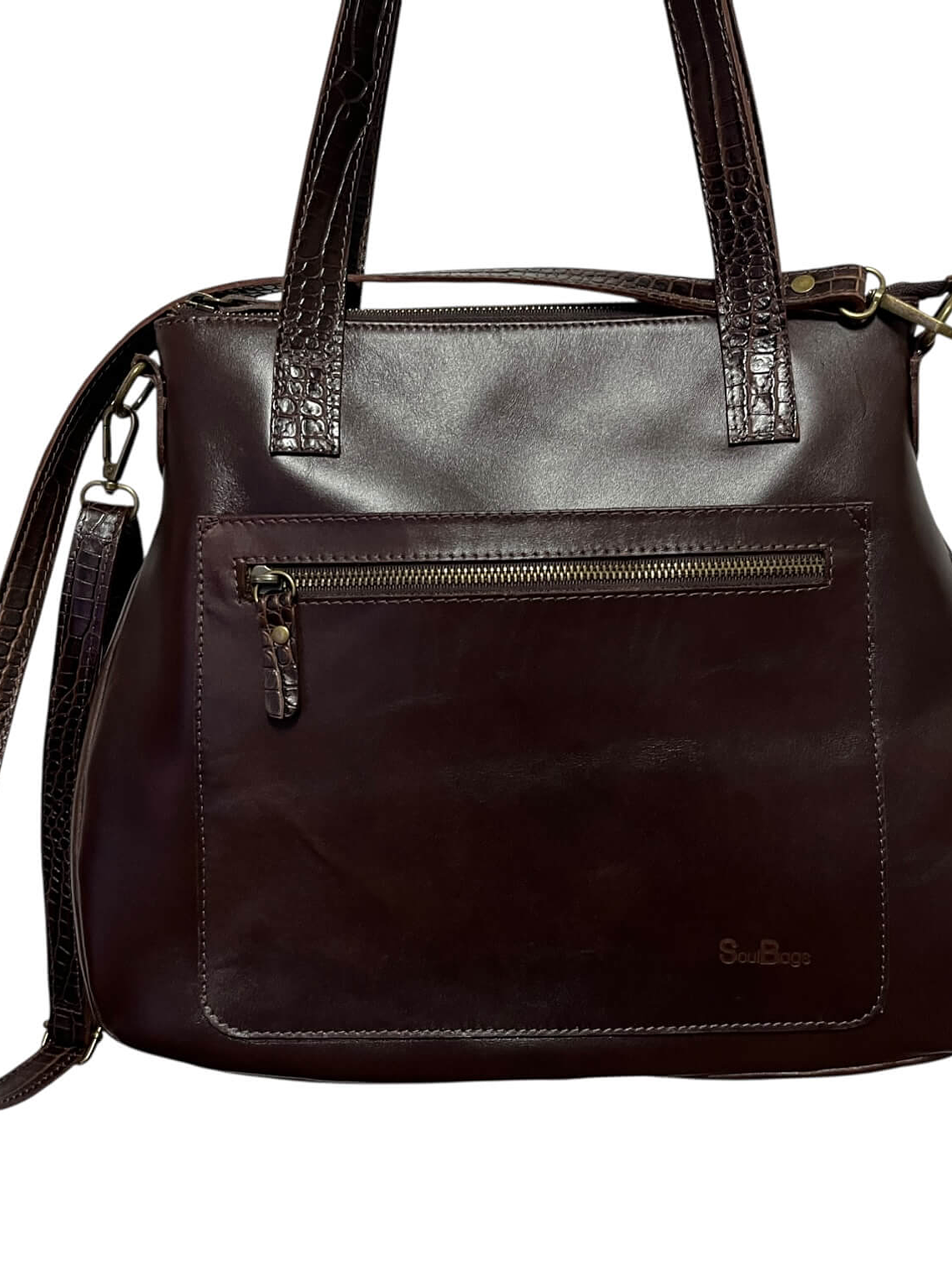 Cartera de Cuero SIGRID castagno 2