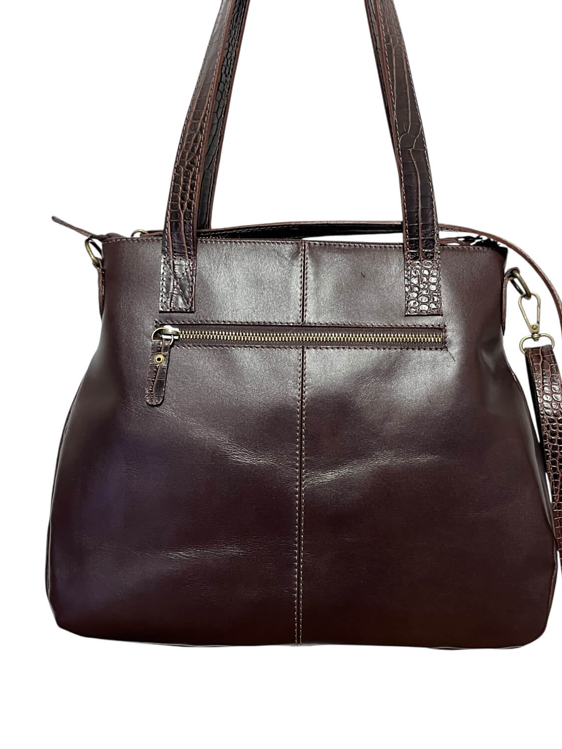 Cartera de Cuero SIGRID castagno 5