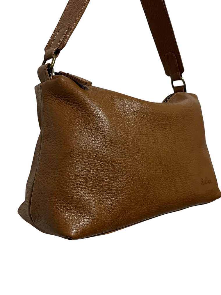 Cartera de Cuero KARINA camel 2
