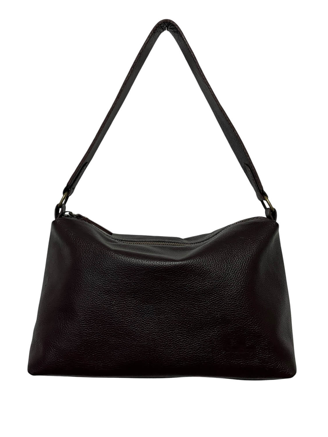 Cartera de Cuero KARINA chocolate 1