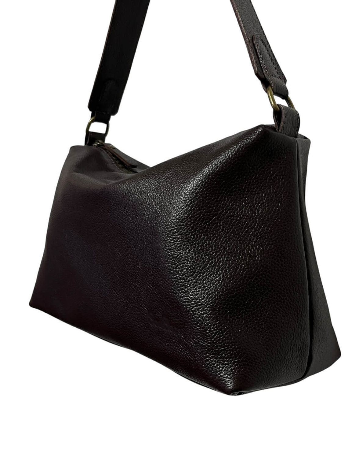 Cartera de Cuero KARINA chocolate 4