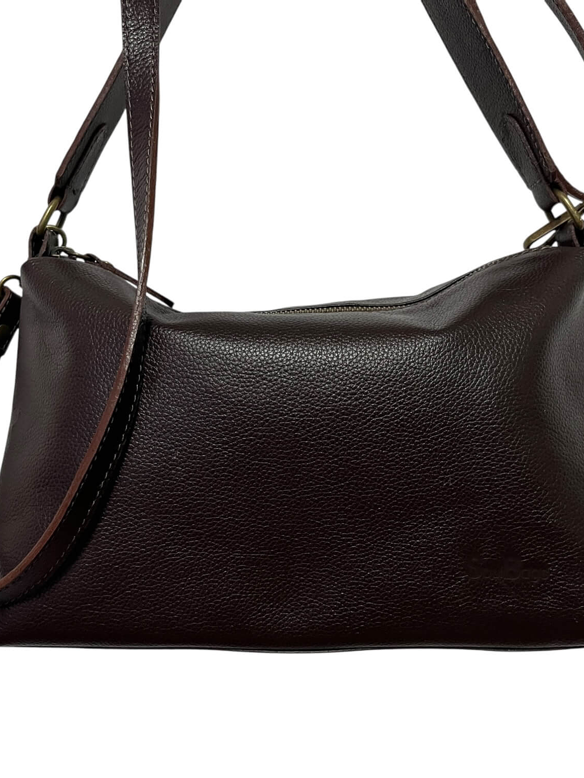 Cartera de Cuero KARINA chocolate 2