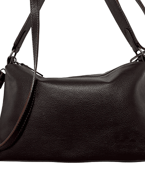 Cartera de Cuero KARINA chocolate