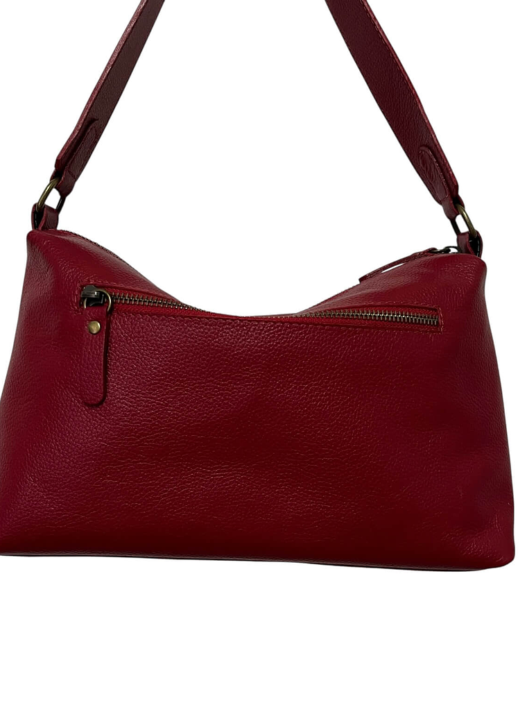 Cartera de Cuero KARINA rojo 7