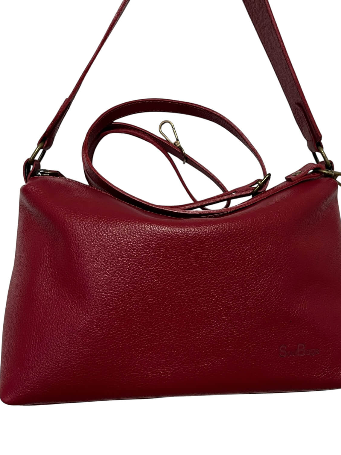 Cartera de Cuero KARINA rojo 8