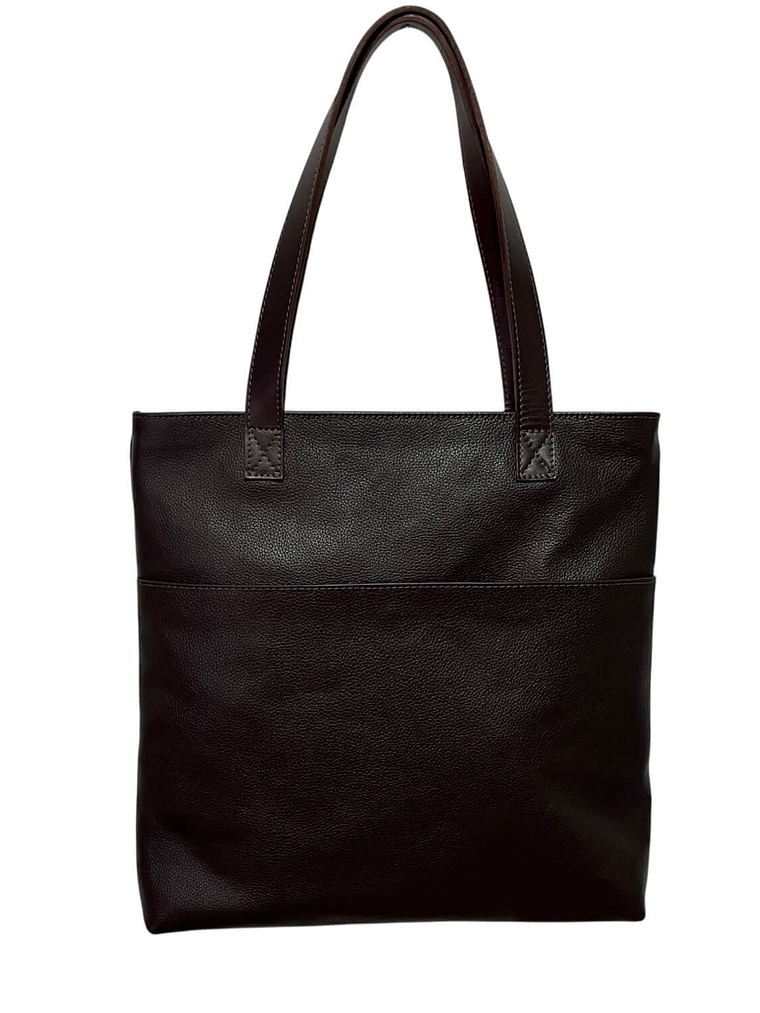 Cartera de Cuero TRINETTE chocolate 1