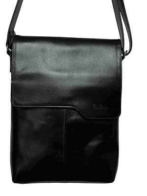 Morral de Cuero BASTIAN negro