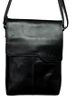Morral de Cuero BASTIAN negro - Miniatura 2