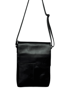 Morral de Cuero BASTIAN negro
