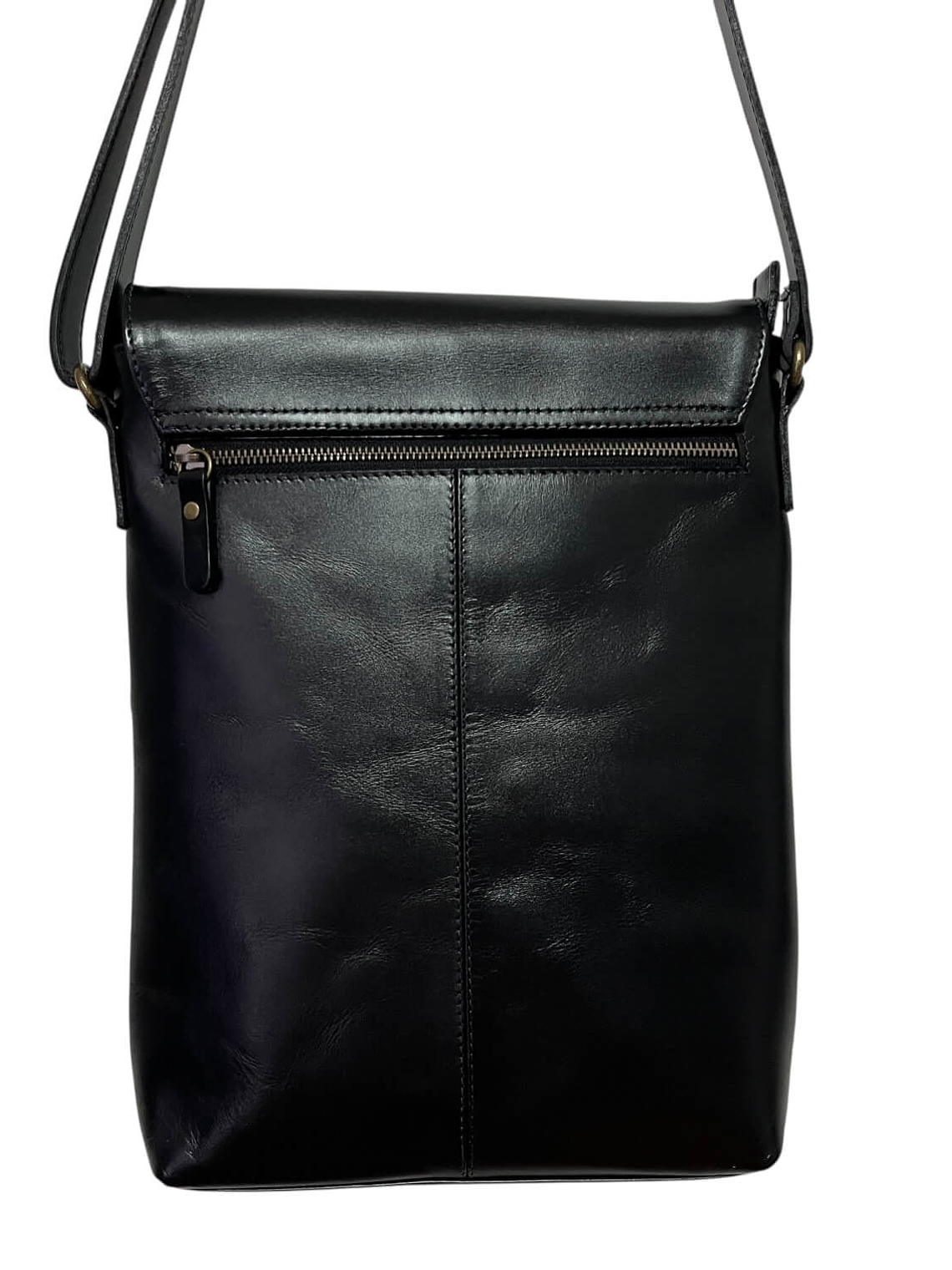 Morral de Cuero BASTIAN negro 8