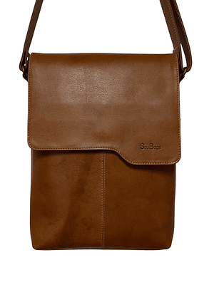 Morral de Cuero BASTIAN curry
