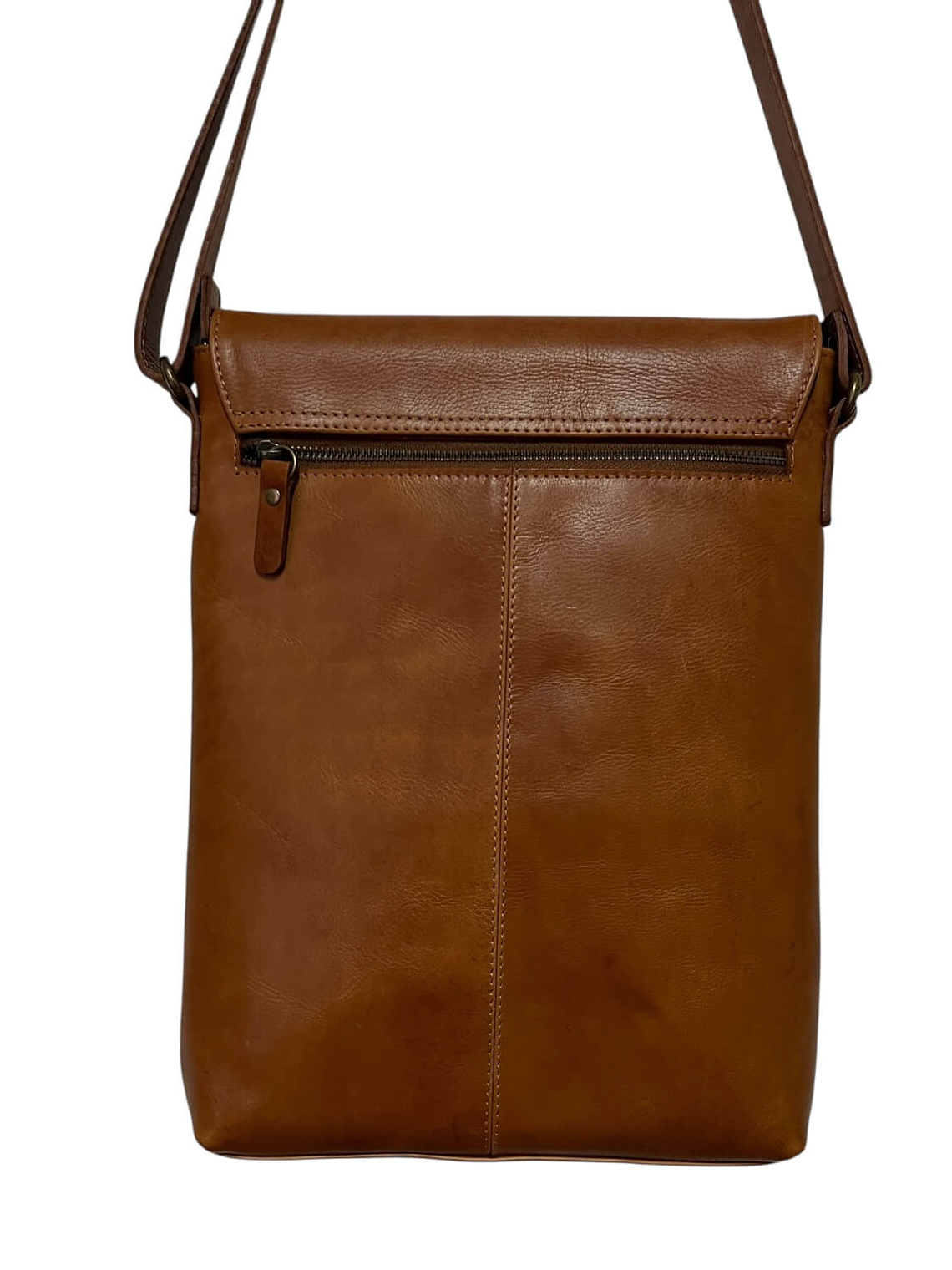 Morral de Cuero BASTIAN curry 6