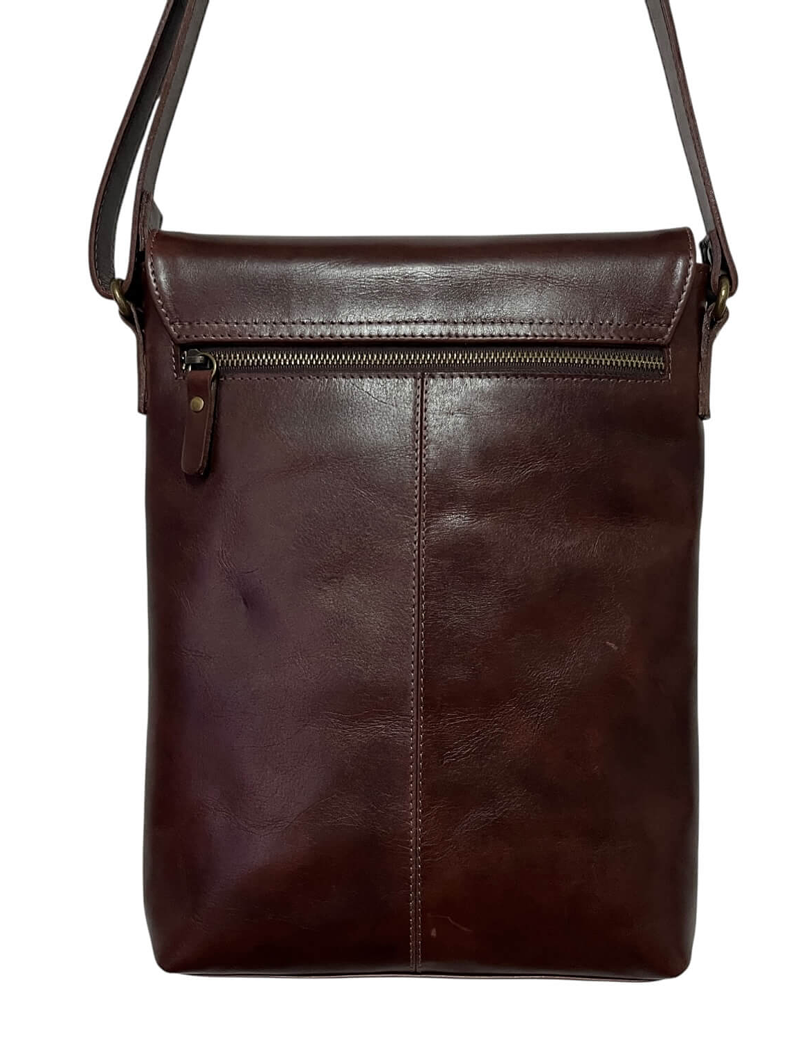 Morral de Cuero BASTIAN castaño 7