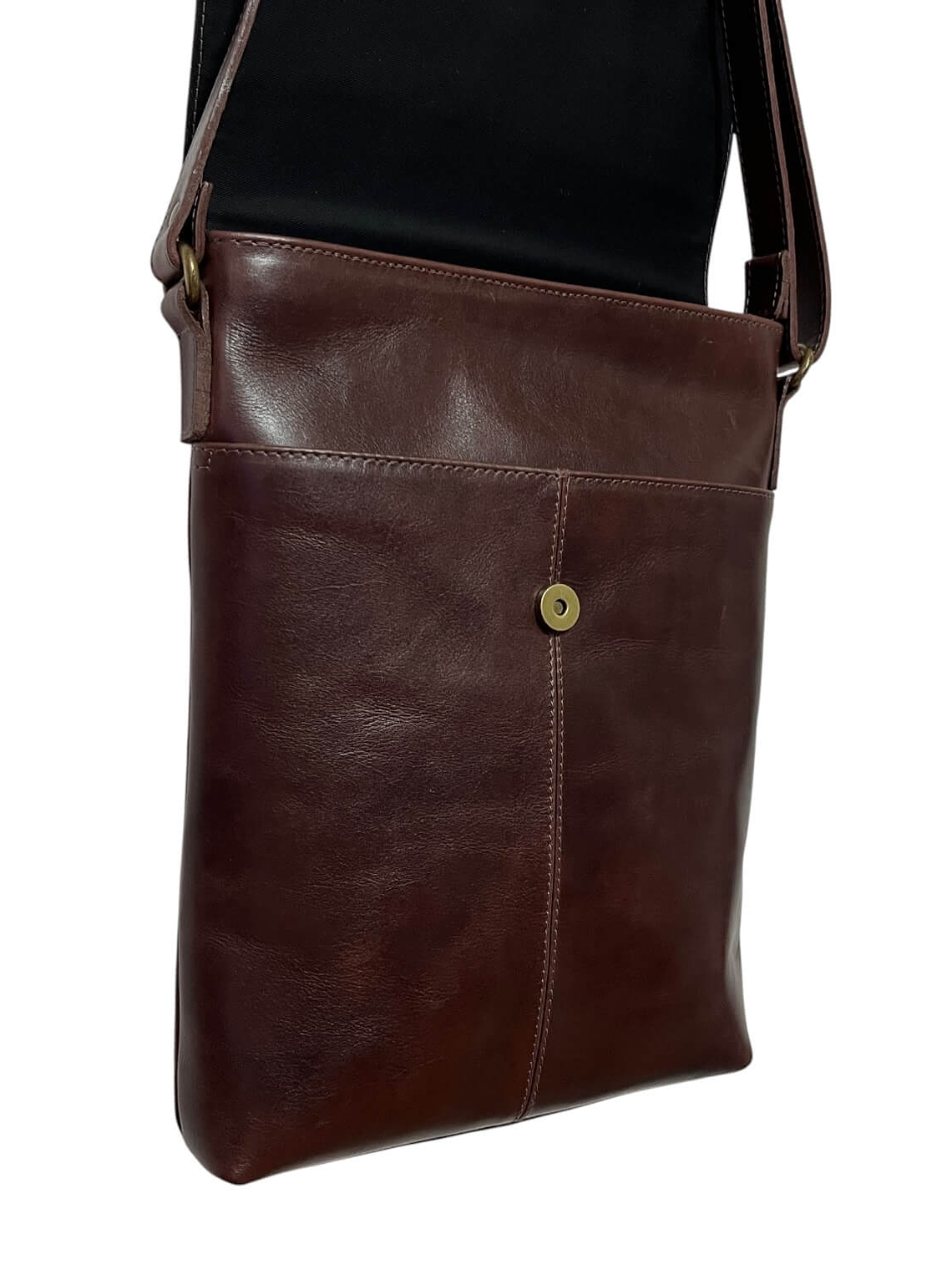 Morral de Cuero BASTIAN castaño 8