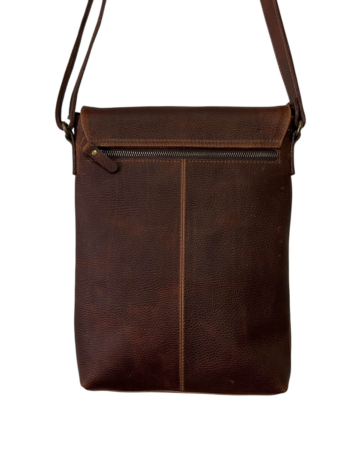 Morral de Cuero BASTIAN chocolate 4