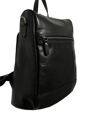 Mochila de Cuero EBBA negro