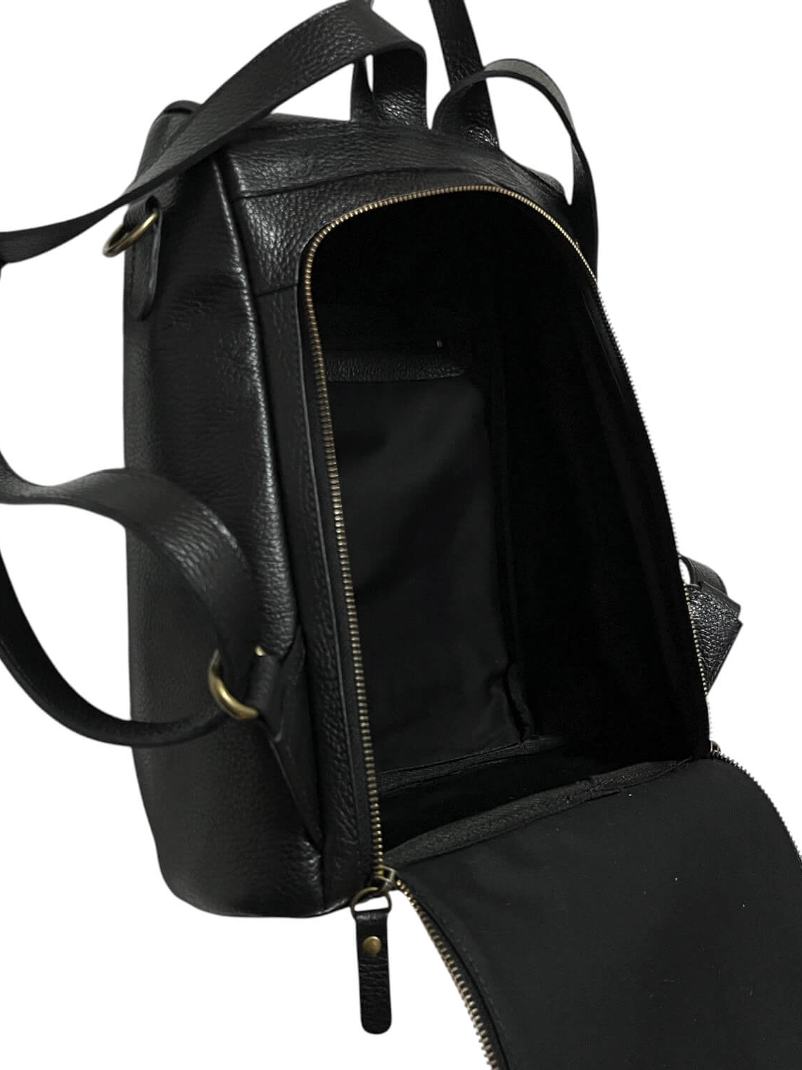 Mochila de Cuero EBBA negro 4