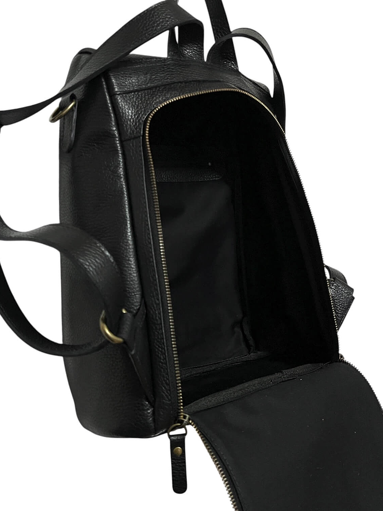 Mochila de Cuero EBBA negro 4