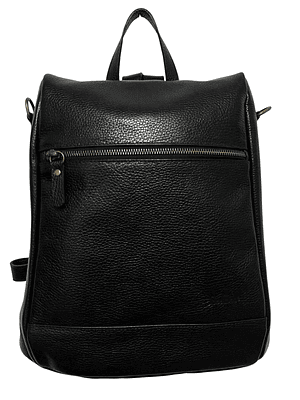 Mochila de Cuero EBBA negro