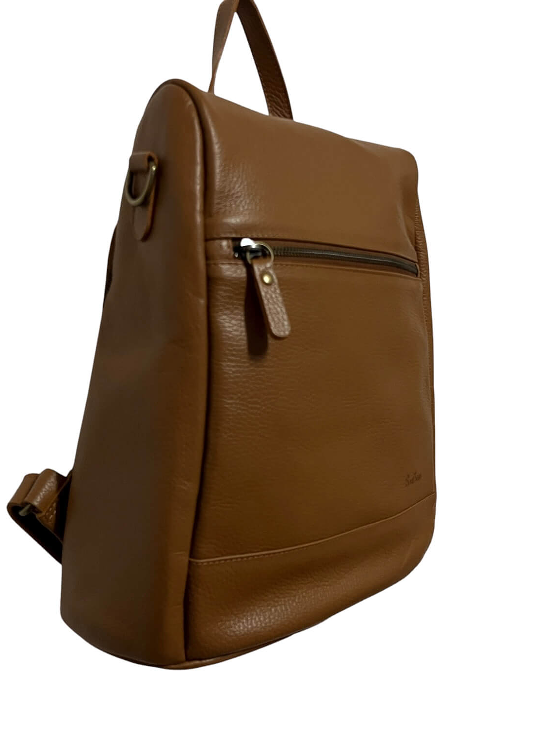 Mochila de Cuero EBBA camel 1