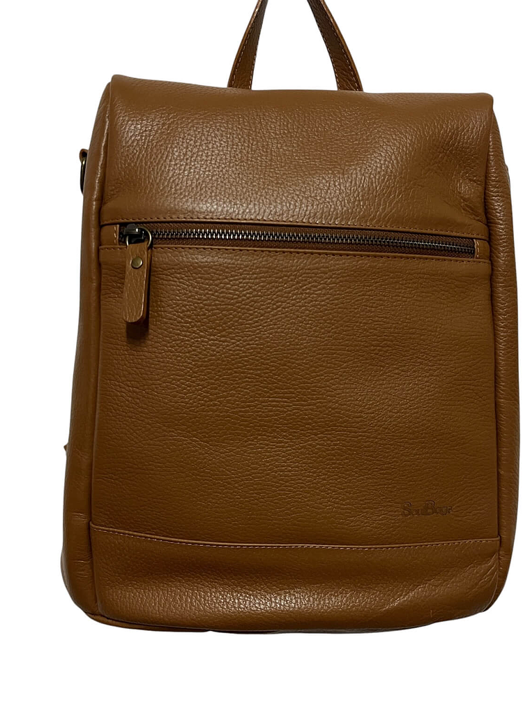 Mochila de Cuero EBBA camel 3