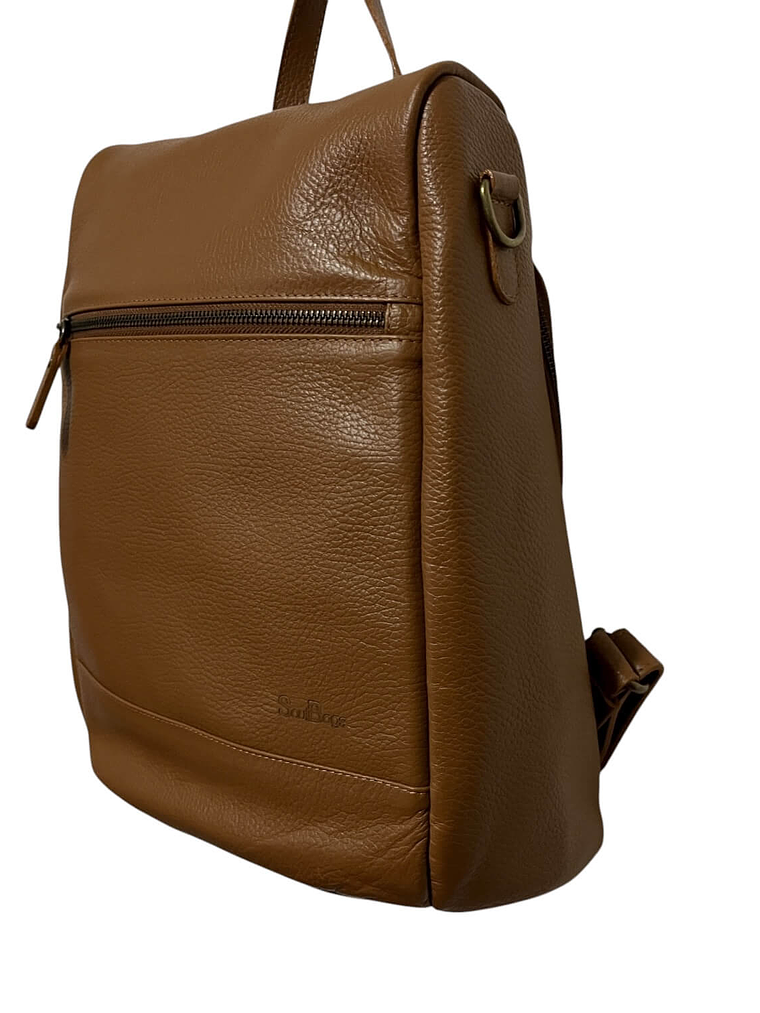 Mochila de Cuero EBBA camel 5