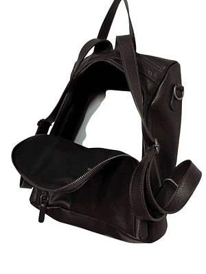 Mochila de Cuero EBBA chocolate